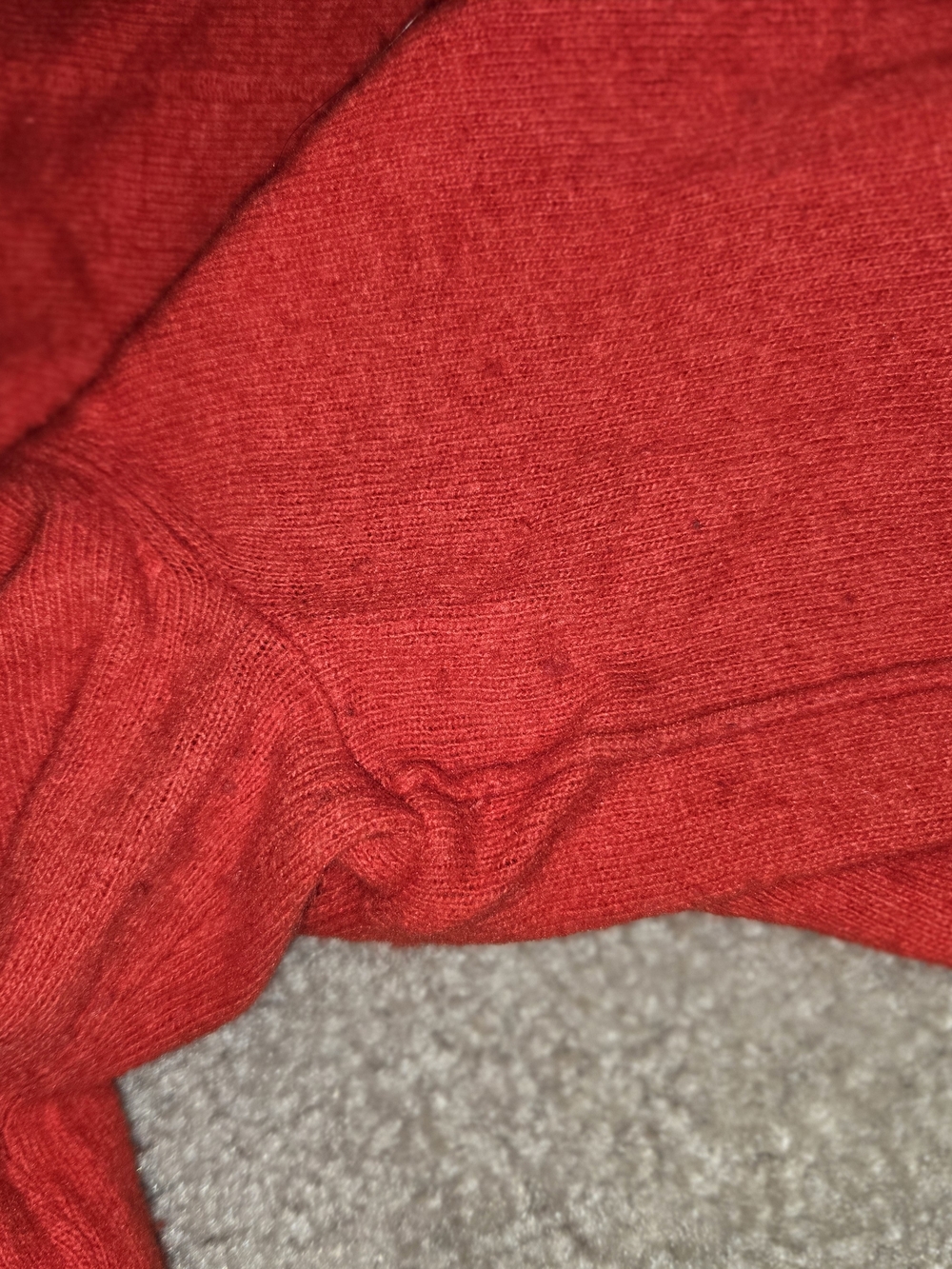 Banana Republic Red Cashmere Crewneck Sweater - Picture 7 of 8